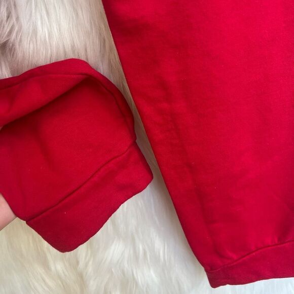 XOXO red embellished bedazzled butt sweatpants - Picture 4 of 8